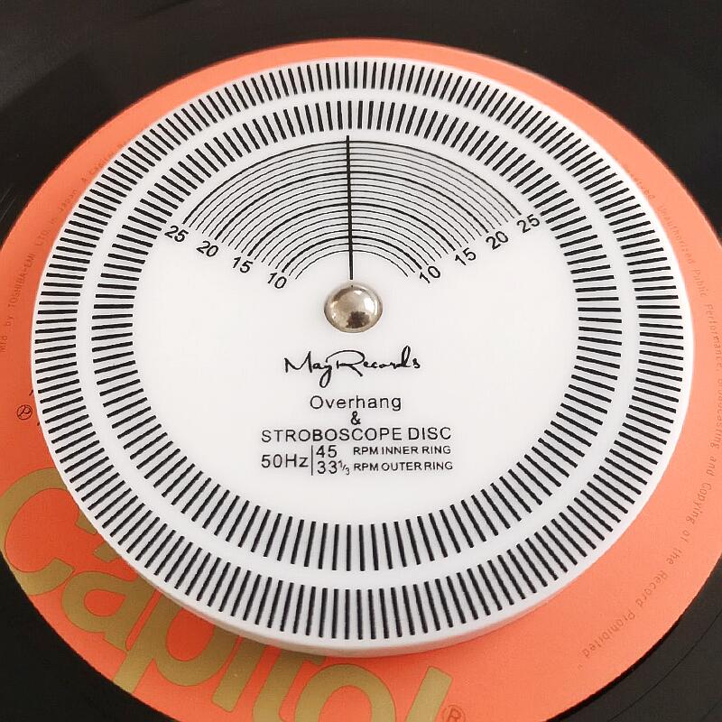 3 in 1 Speed Measurement/Overhang /Record Clamp For Vinyl Record Player Phonograph Accessories