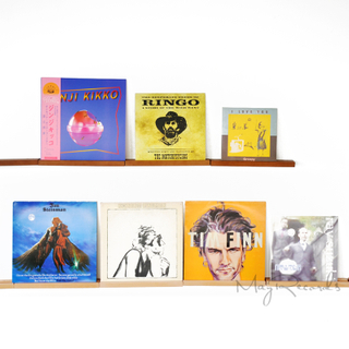 Vinyl Storage Wall Mount Wood Display Holder For LP Record EP