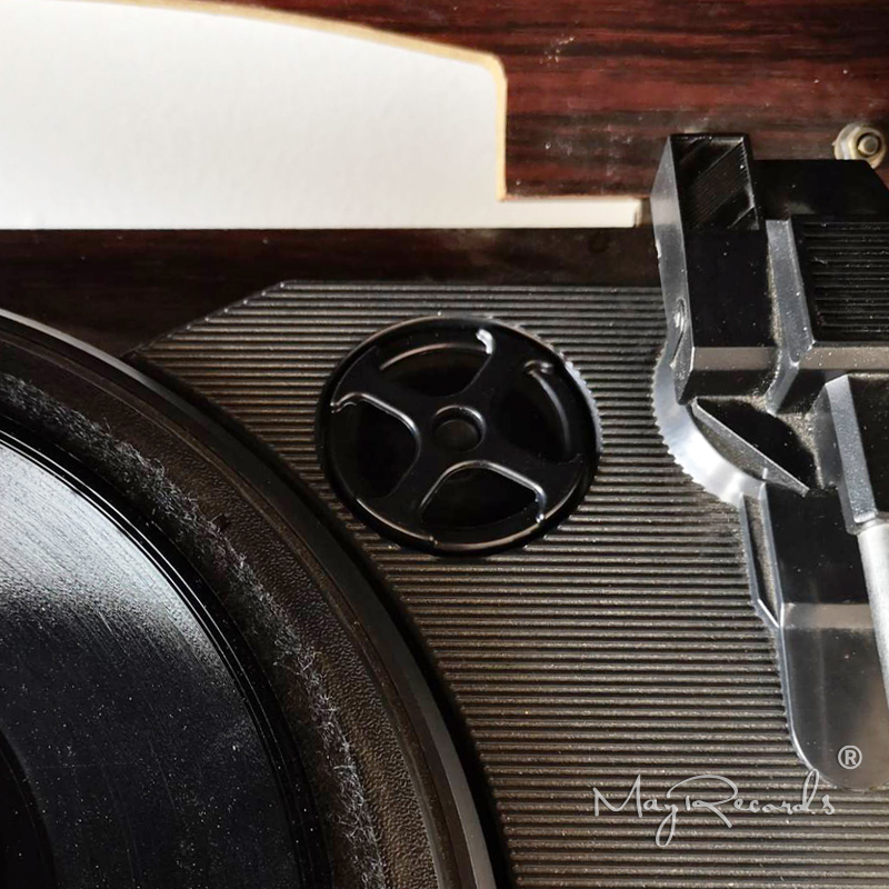 1PCS 45 RPM Adapter Durable Plastic Center Adapter for 7 Inch EP Record Vinyl