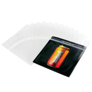 7 inch OPP Resealable Outer Sleeves for 7'' EP Record 45 RPM Cover 50PCS
