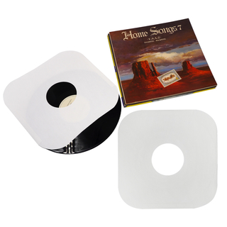 12'' 10'' 7'' High Quality Heavyweight ACID FREE Rounded White Kraft Paper Inner Sleeves With Hole For LP Vinyl Record 20PCS 