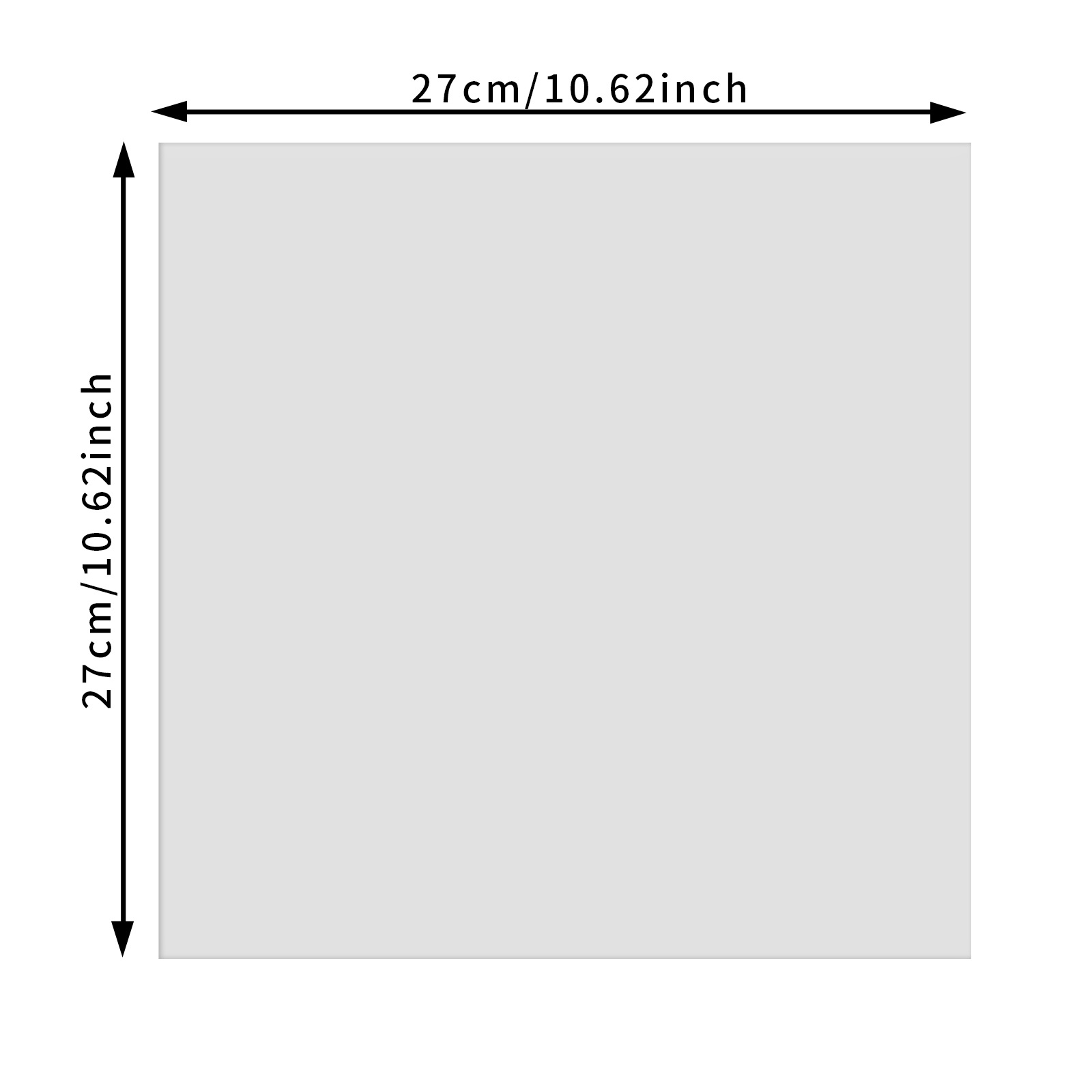 10 inch CPP Flat Open Top Outer Sleeves For 10'' Record Cover 50PCS