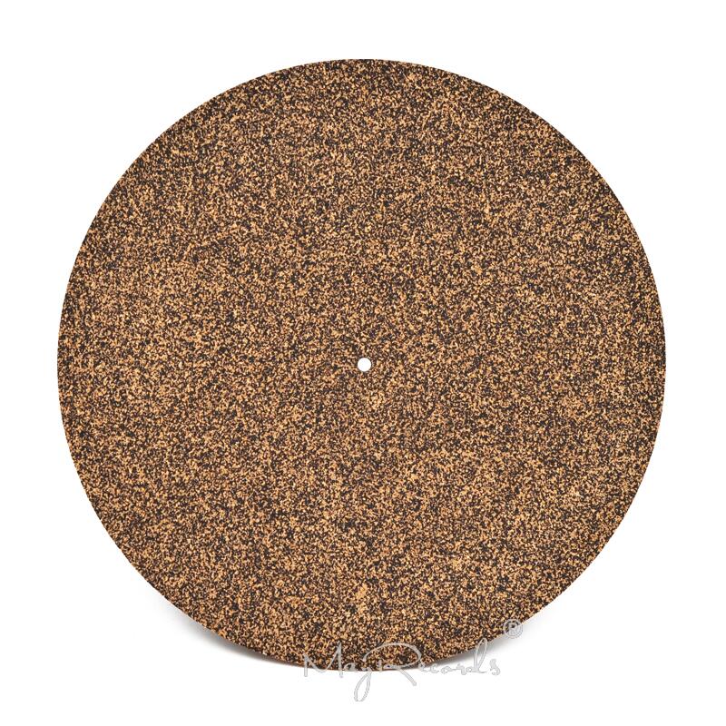 Cork & Rubber Turntable Platter Mat Slipmat Anti-Static For LP Vinyl Record