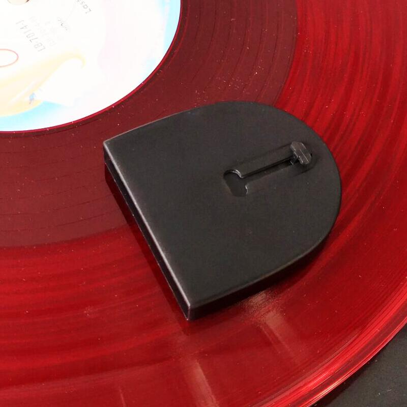 Portable Flexible Wool Brush for LP Vinyl Record Water Sweep