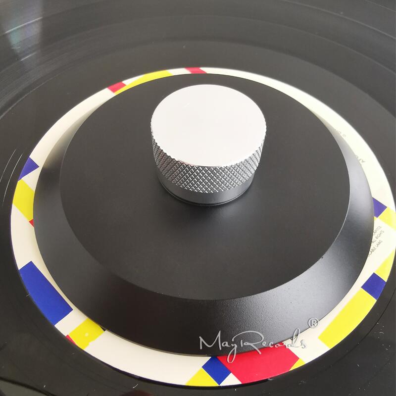 POM Vinyl Record Clamp 76g LP Disc Stabilizer Record Weight Turntable Vinyl Clamp Vibration Damper