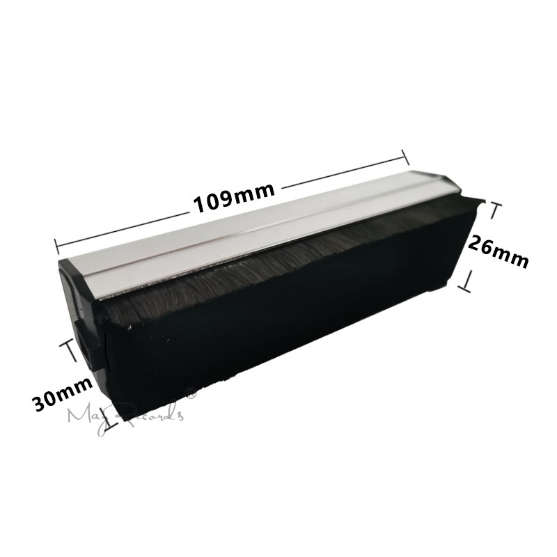 Anti-Static Carbon Fiber & Velvet Brush for CD/LP Vinyl Phonograph Turntable Player Accessories