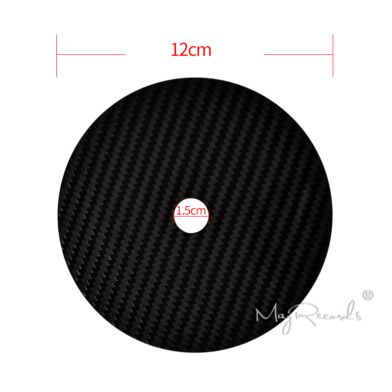 Carbon Fiber CD Tape Disc Mat Base Tuning pad HiFi Audio Turntable Machine Anti-shock Shock Absorber Vibration Absorption