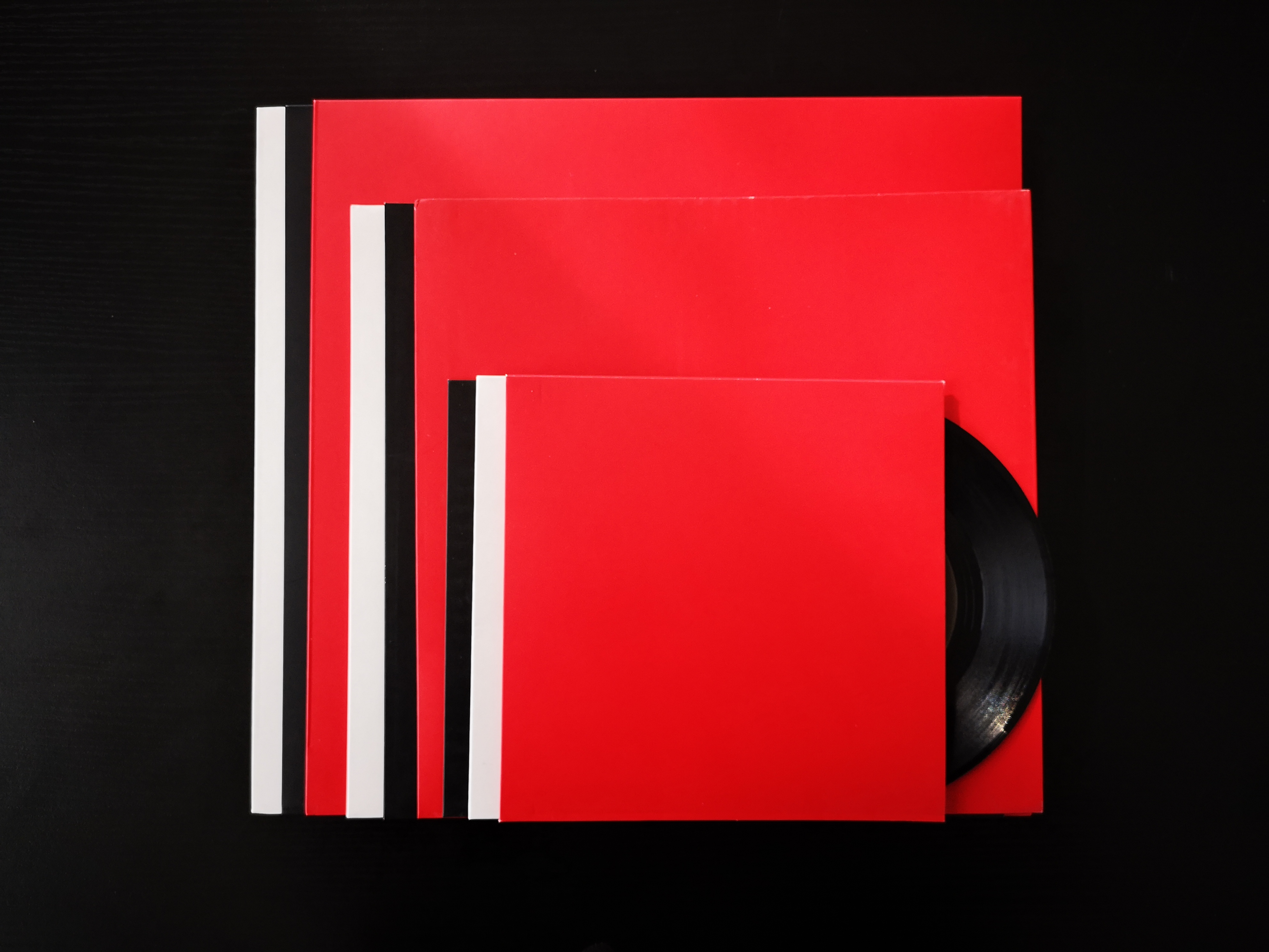 12'' 10'' 7'' High Quality Cardboard Outer Sleeves Replace Old Vinyl Record Cover