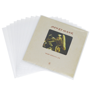 10 inch CPP Flat Open Top Outer Sleeves For 10'' Record Cover 50PCS