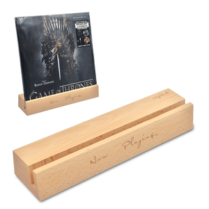New Style Vintage “Now Playing” Heavy Wooden Display Stand For LP Vinyl Record Phonograph