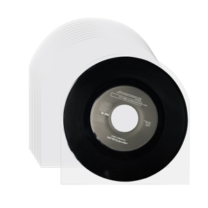 7 inch HDPE Anti-static Inner Sleeves For 7'' Record 45 RPM 50PCS
