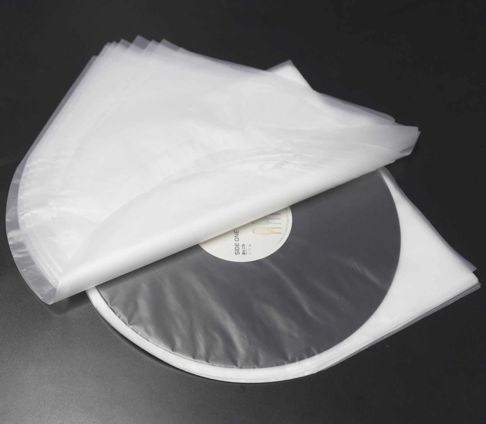 10 inch HDPE Anti-static Inner Sleeves For 10'' Vinyl Record 50PCS