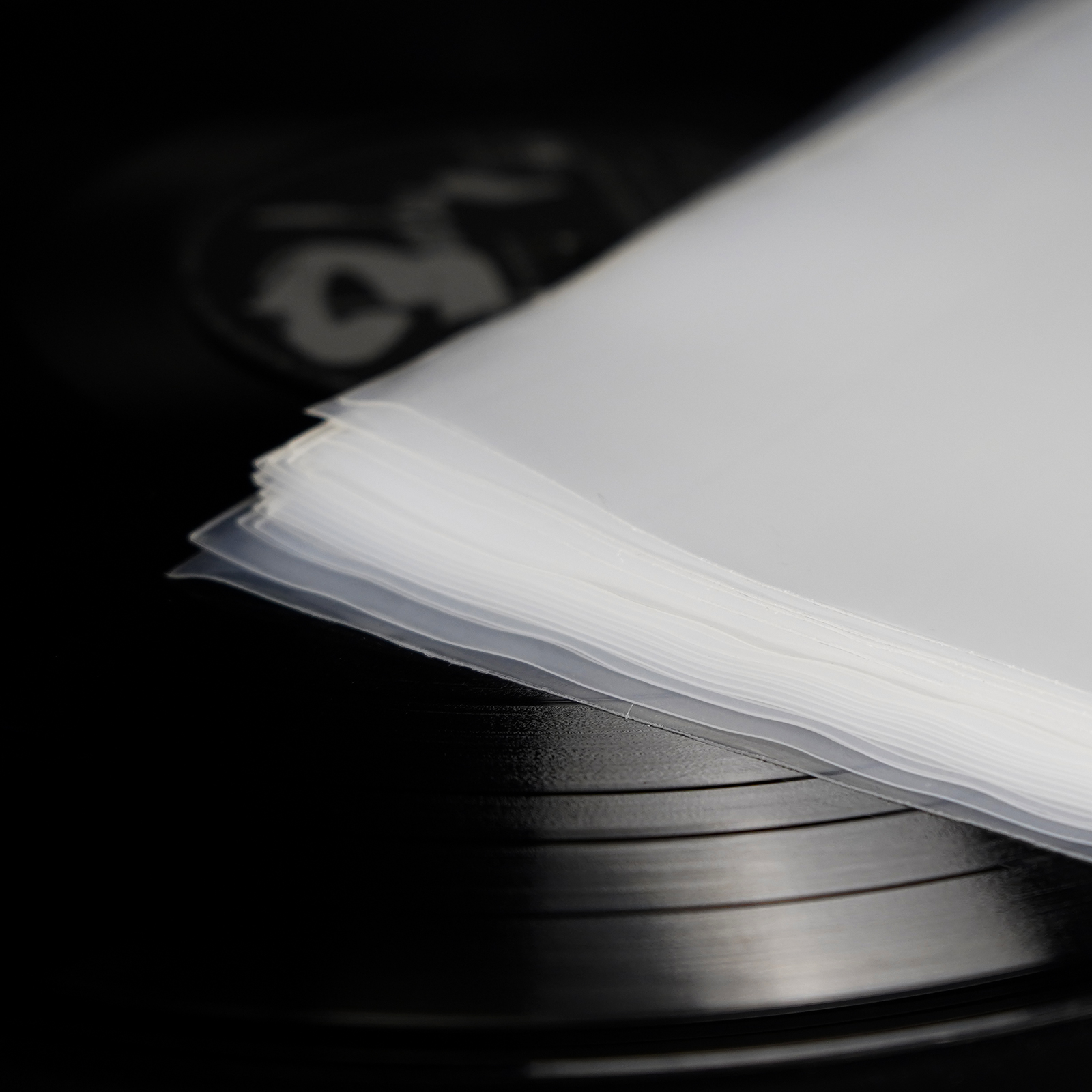 12 inch CPP Flat Top Outer Sleeves For Widened Vinyl Record LP Album 50PCS