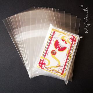20 Clear Dust-proof Resealable Protective Outer Sleeves for Cassette Tape