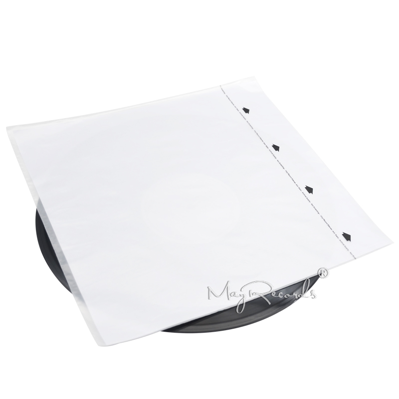 12 inch LP HDPE+Rice Paper Anti-static Inner Sleeves 20PCS 