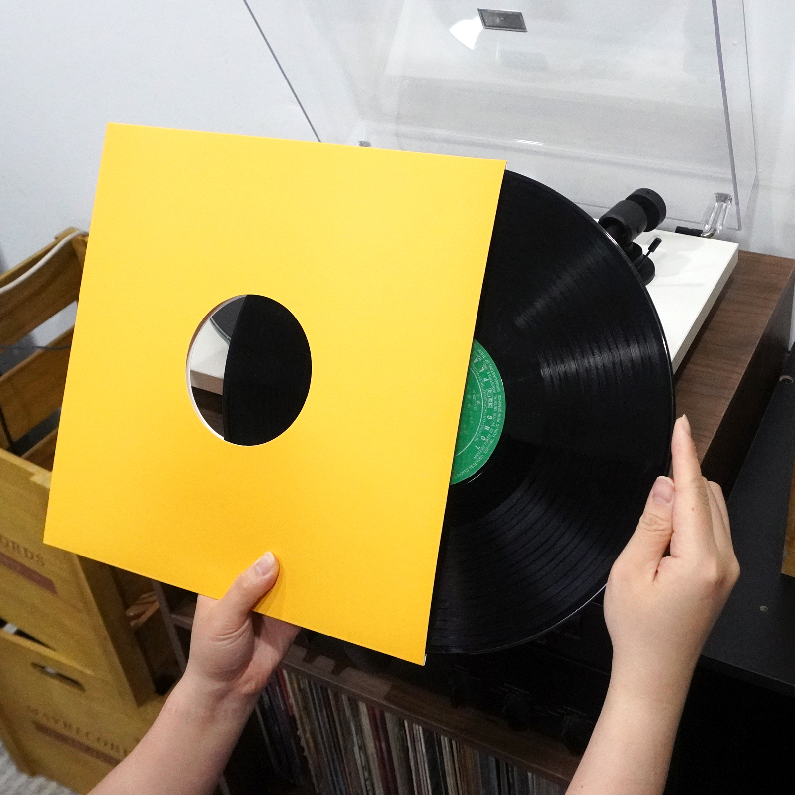 12'' 10'' 7'' High Quality Cardboard Outer Sleeves Replace Old Vinyl Record Cover