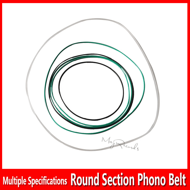 1PCS High Quality Round Section Turntable Belt Vinyl Record Player Phonograph Accessories Tape CD Player