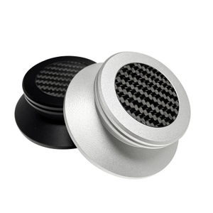 Carbon Fiber Aluminium Alloy Material LP Vinyl Turntables Metal Disc Stabilizer Record Weight