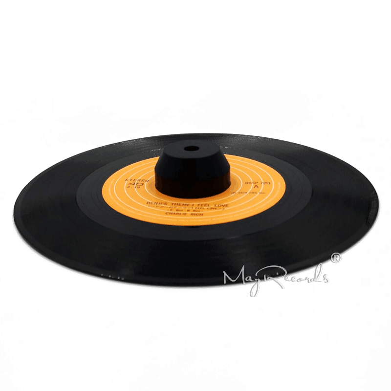 45 RPM Adapter Durable Solid Aluminum Center Adapter for 7 inch EP Record Vinyl
