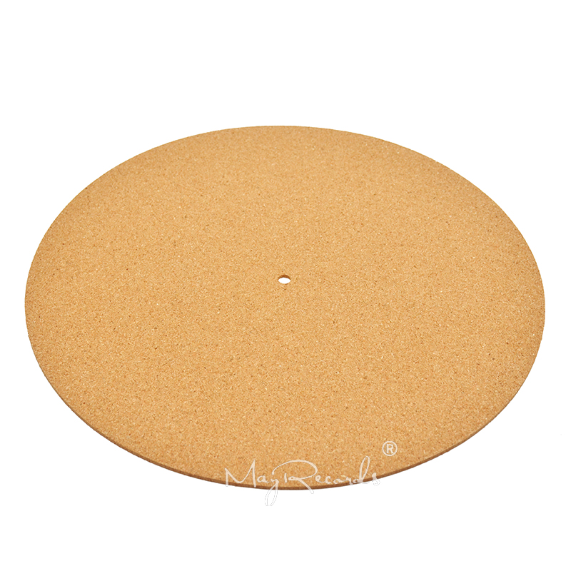 3MM Cork LP Slip Mat 3mm Anti-Static Thicken Slipmat for 12 Inch LP Vinyl Record