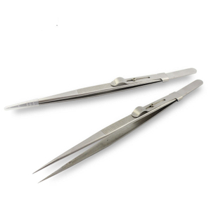 1PCS Phonograph Tweezers Install Needle Special Clamp Non-slip With Lock