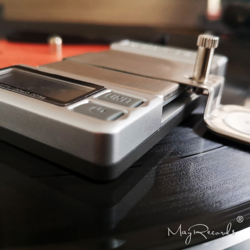 Precision Turntable Phono LP Stylus Force Digital Scale Pressure Gauge Electronic Balance Mechanis 0.005g Accuracy