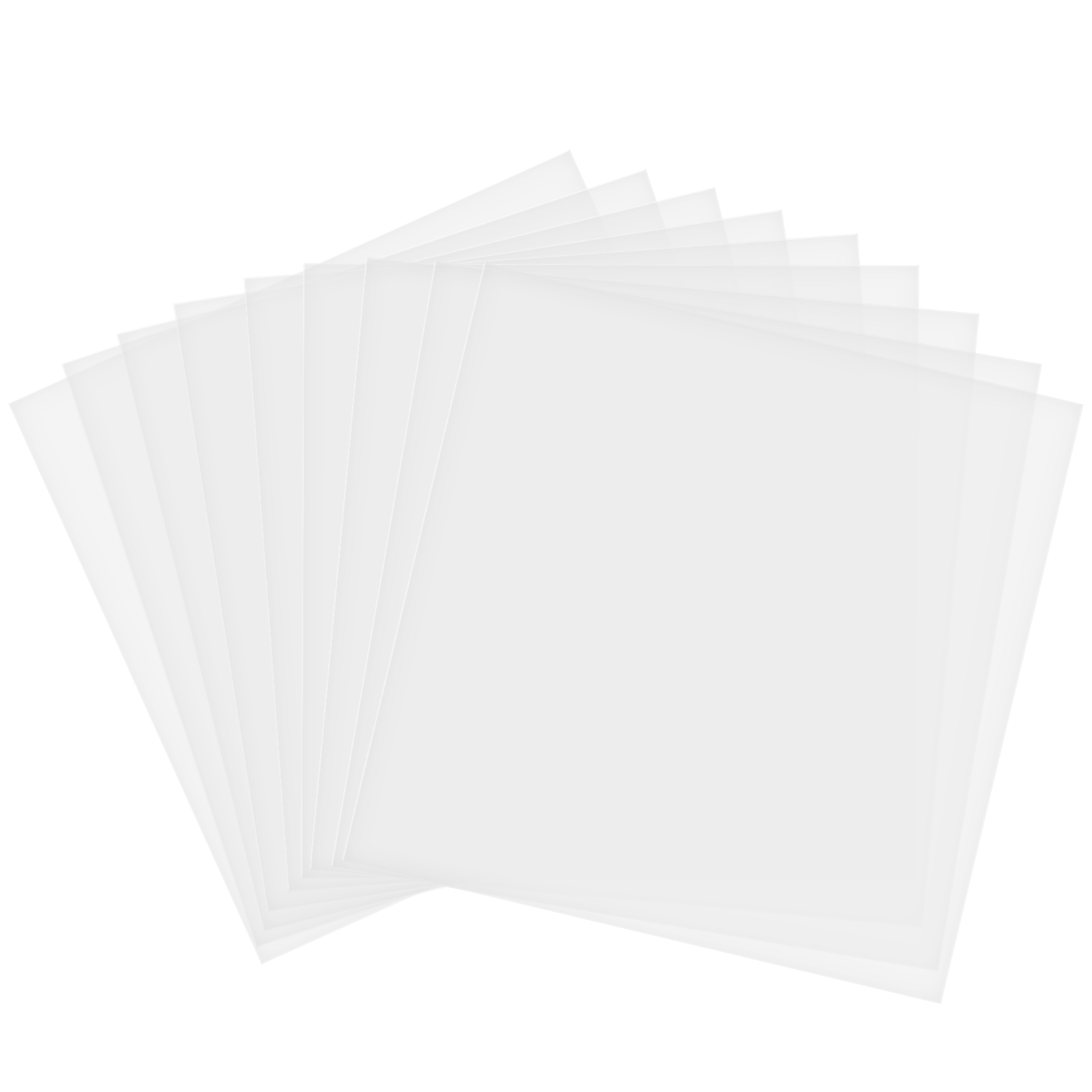 7 inch CPP Flat Open Top Outer Sleeves For EP 45 RPM Cover 50PCS
