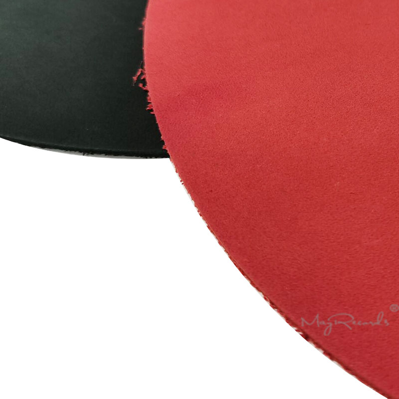 12'' Full Cowhide Record Pad Leather LP Mat Turntable Record Mat