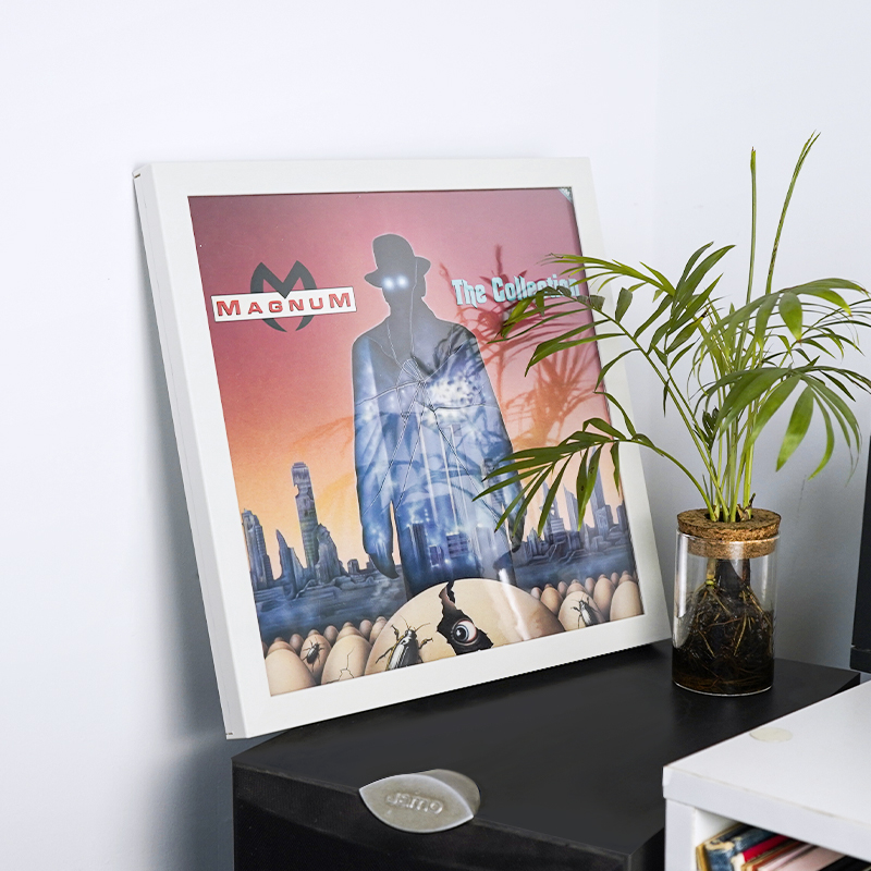 Black vinyl album frame 12 ", 10", 7 "LP album wall decoration frame display and storage picture frame
