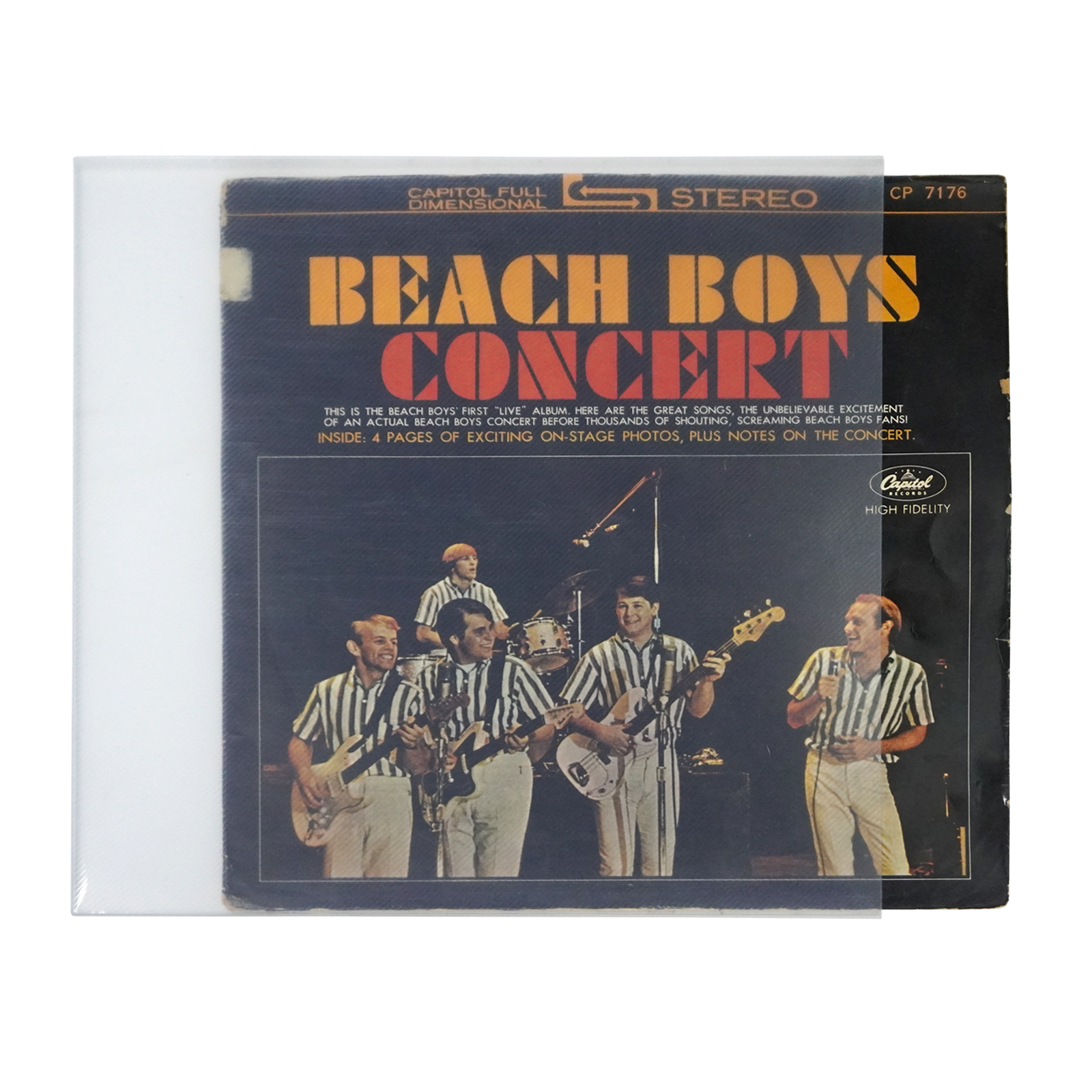 12'' LP Cover Storage Box PP Material Hard Protective Shell