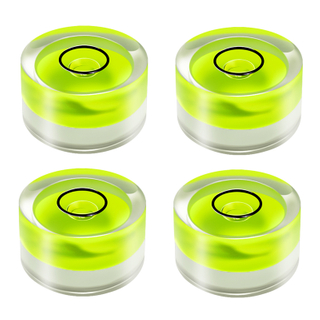 Phono High Accuracy Spirit Level Of Beads Arcylic Round Mini Bubble Level Tools Horizontal Instrument for Turntable