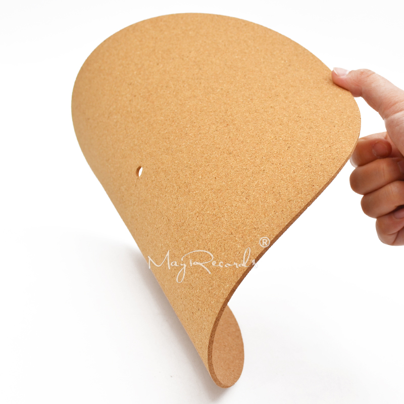 3MM Cork LP Slip Mat 3mm Anti-Static Thicken Slipmat for 12 Inch LP Vinyl Record