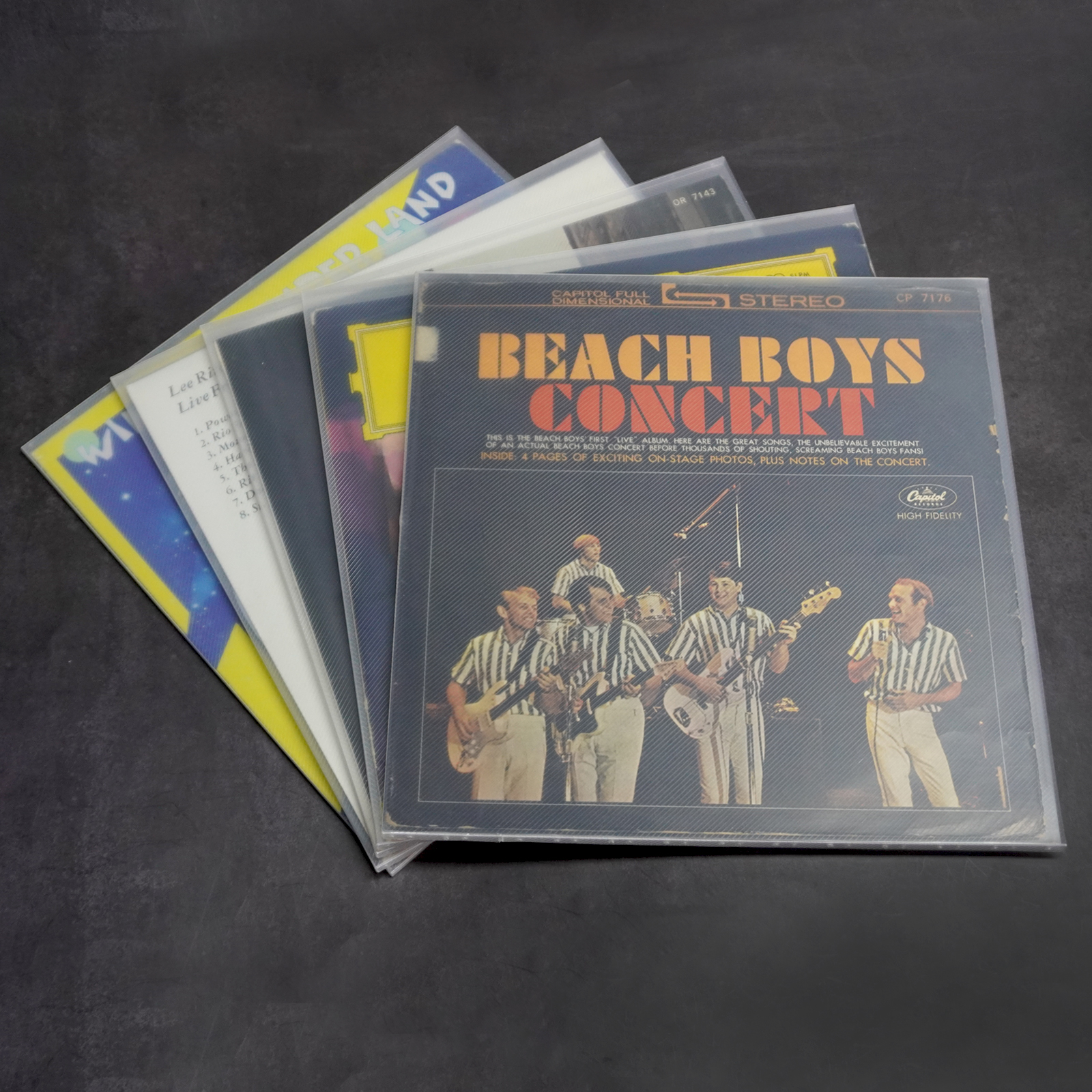12'' LP Cover Storage Box PP Material Hard Protective Shell