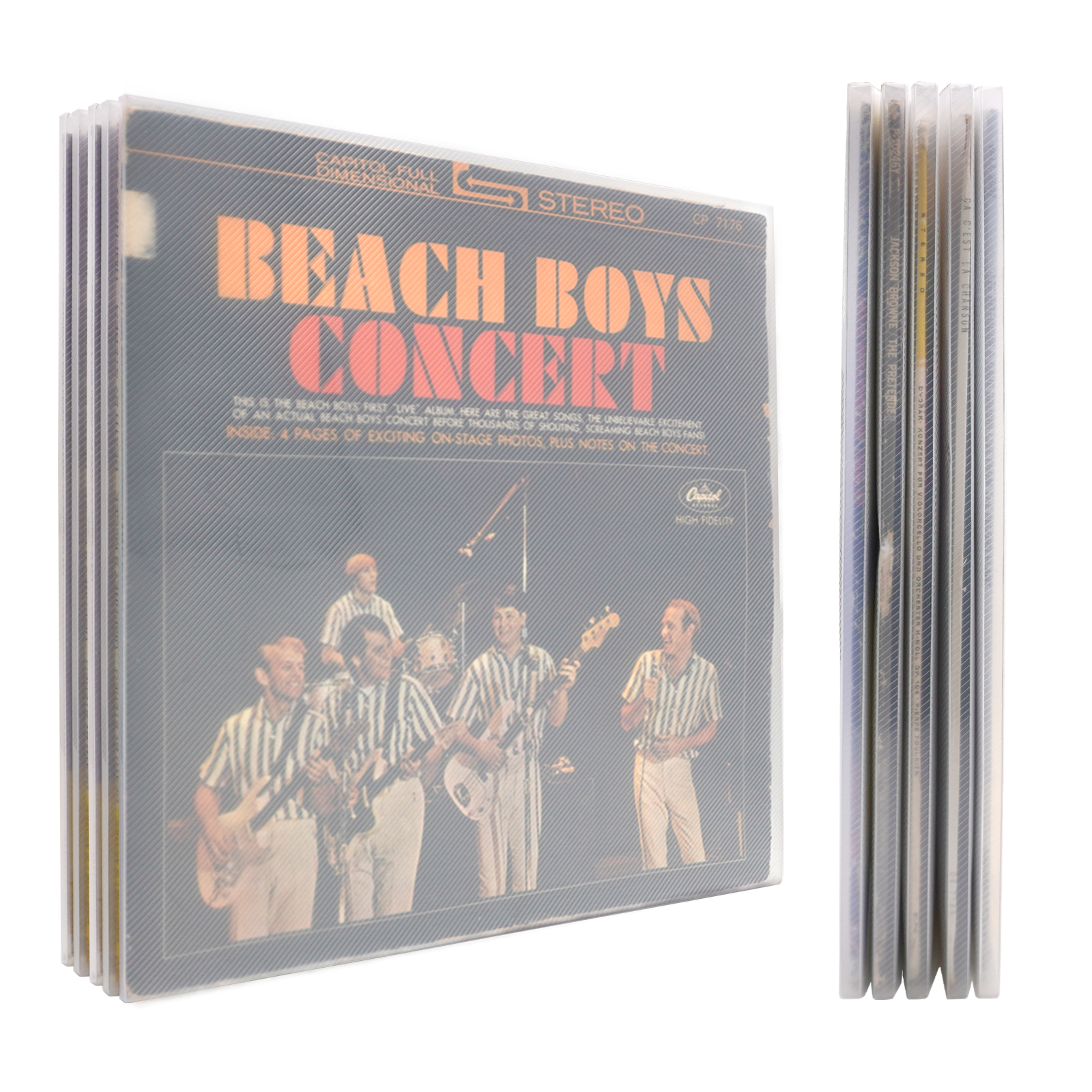 12'' LP Cover Storage Box PP Material Hard Protective Shell