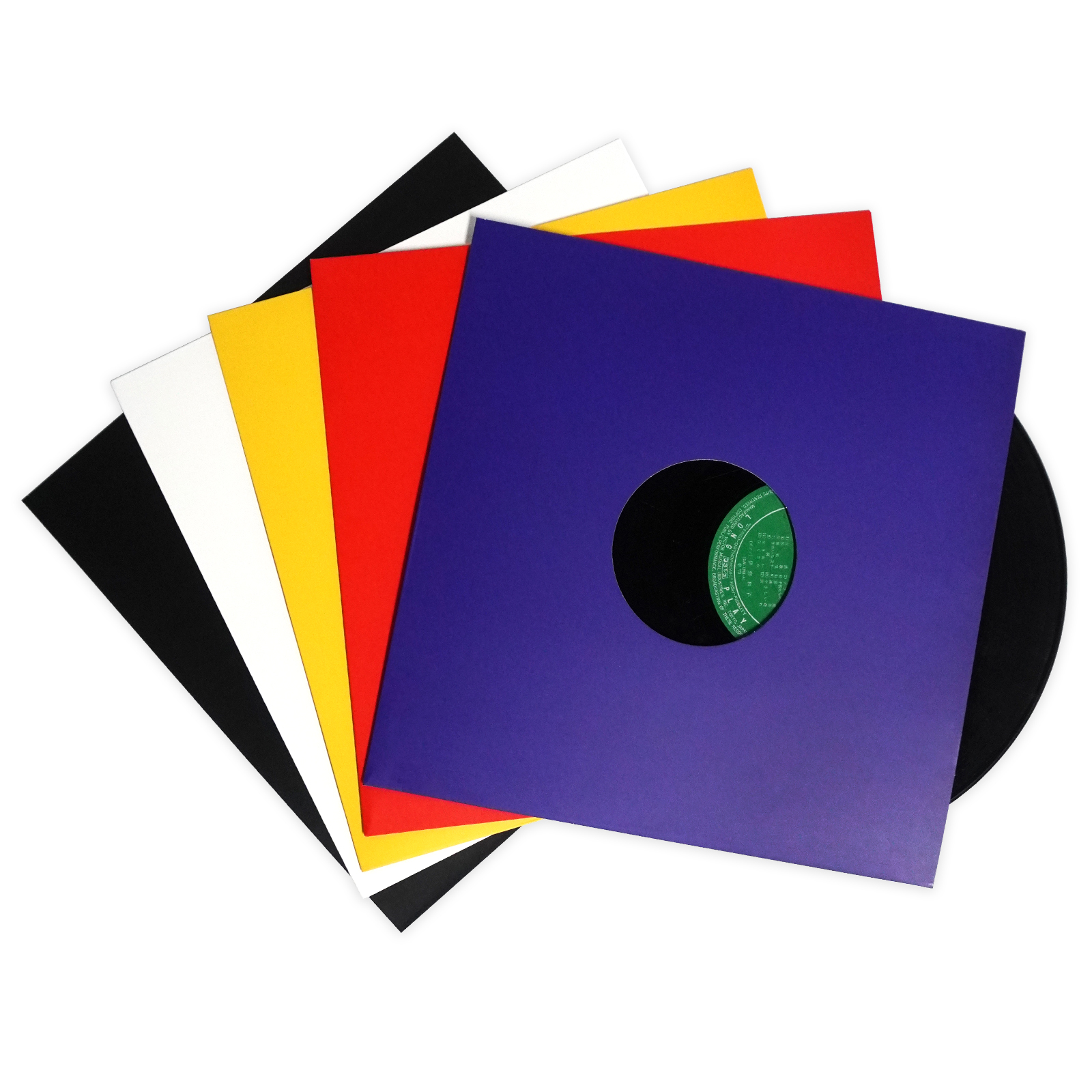 12'' 10'' 7'' High Quality Cardboard Outer Sleeves Replace Old Vinyl Record Cover