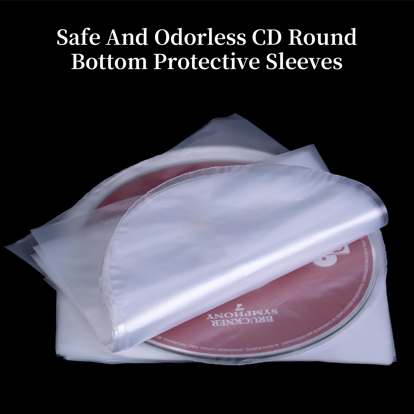 5 inch CD HDPE Anti-static Inner Sleeves 50PCS
