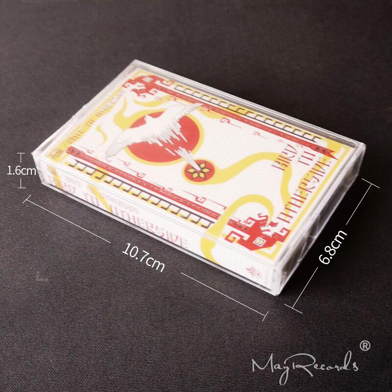 20 Clear Dust-proof Resealable Protective Outer Sleeves for Cassette Tape