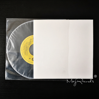 10PCS 7 Inch Record Vinyl EP Protection Board White Cardboard