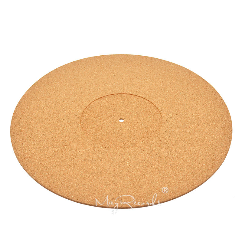 3MM Cork LP Slip Mat 3mm Anti-Static Thicken Slipmat for 12 Inch LP Vinyl Record