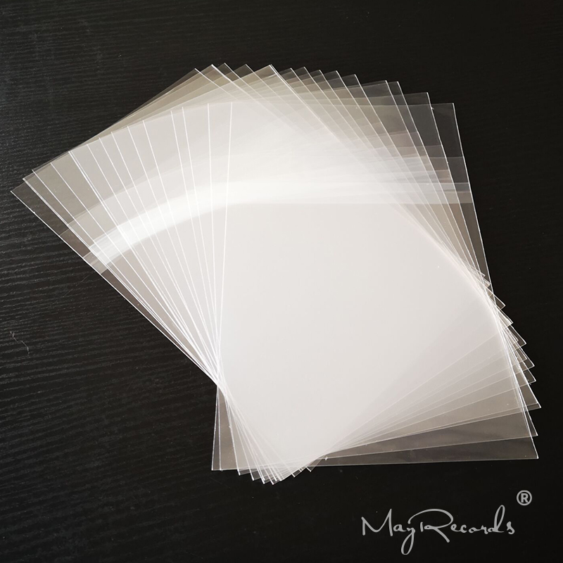 DVD Blu-ray Disc OPP Resealable Outer Sleeves 20PCS