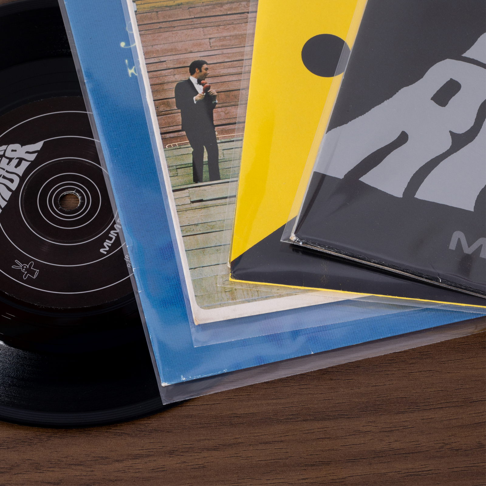 12 inch OPP Resealable Outer Sleeves For 12'' LP Vinyl Record Album 50PCS