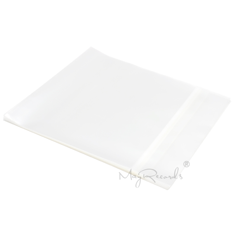 10 inch OPP Resealable Outer Sleeves For 10'' Vinyl Record Cover 50PCS
