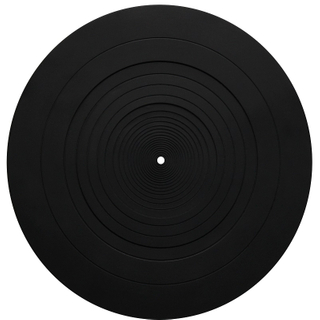 12'' LP Anti-vibration Silicone Pad Rubber LP Slip Mat for Phonograph Turntable Vinyl Thickness 3MM Flat Soft LP Mat