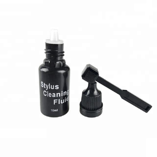 Useful 10ml Needle Solution Cleaner Turntable Stylus Cleaning Fluid +Carbon Fiber Brush for Record Player Cleaning Kit Hot Sale