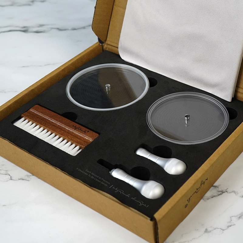 LP vinyl record cleaning water cleaning clip set vinyl waterproof clip cleaning tool vinyl record water cleaning brush