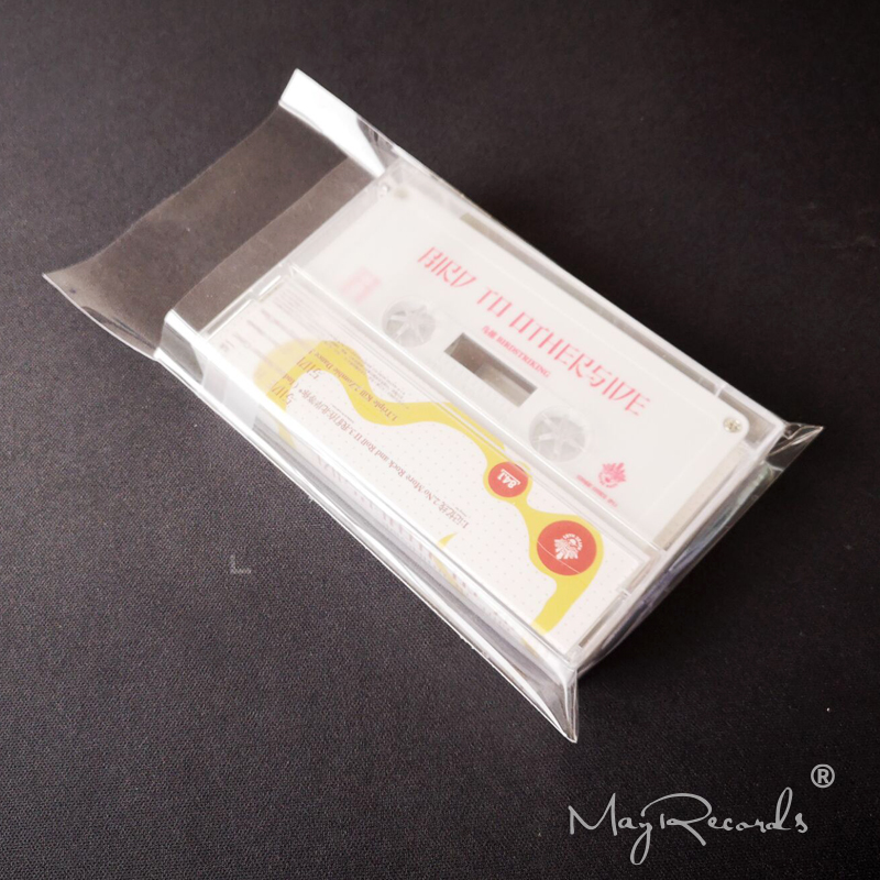 Tape Casttle JEWEL CASE OPP Resealable Outer Sleeves 20PCS 