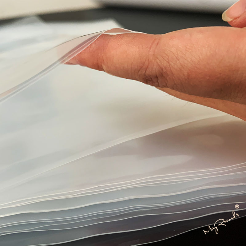 12'' LP Vinyl Record Flat Top Open PE Outer Sleeves 50PCS 