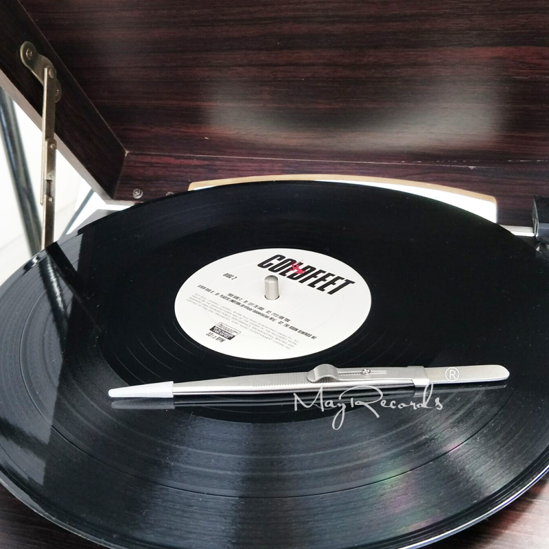 1PCS Phonograph Tweezers Install Needle Special Clamp Non-slip With Lock