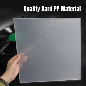 12'' LP Cover Storage Box PP Material Hard Protective Shell