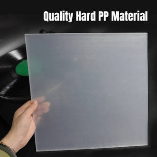 12'' LP Cover Storage Box PP Material Hard Protective Shell